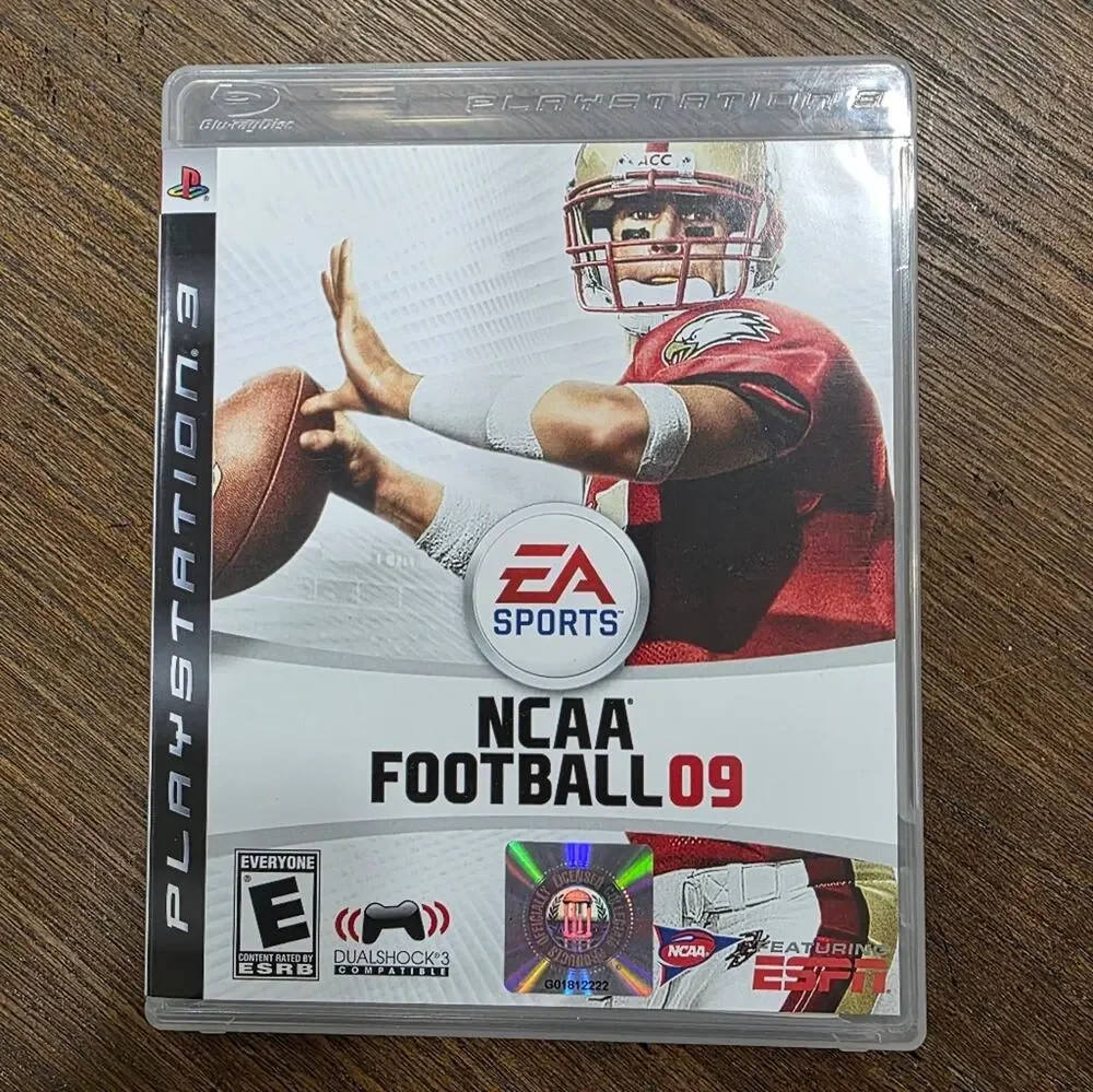 NCAA Football 09 (PlayStation 3 PS3) - Complete CIB w/ Manual & Case